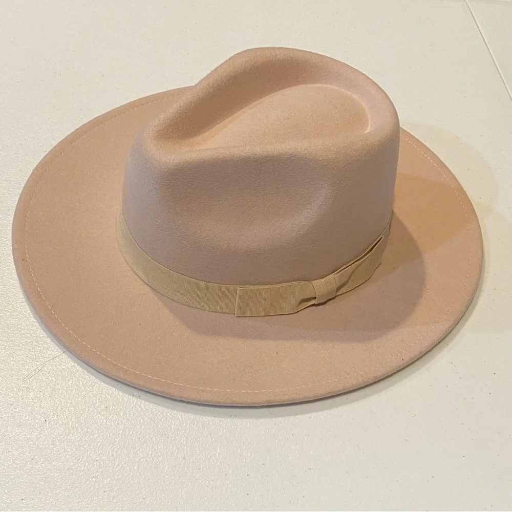 ASOS DESIGN Felt Cowboy Hat Pink Cattleman